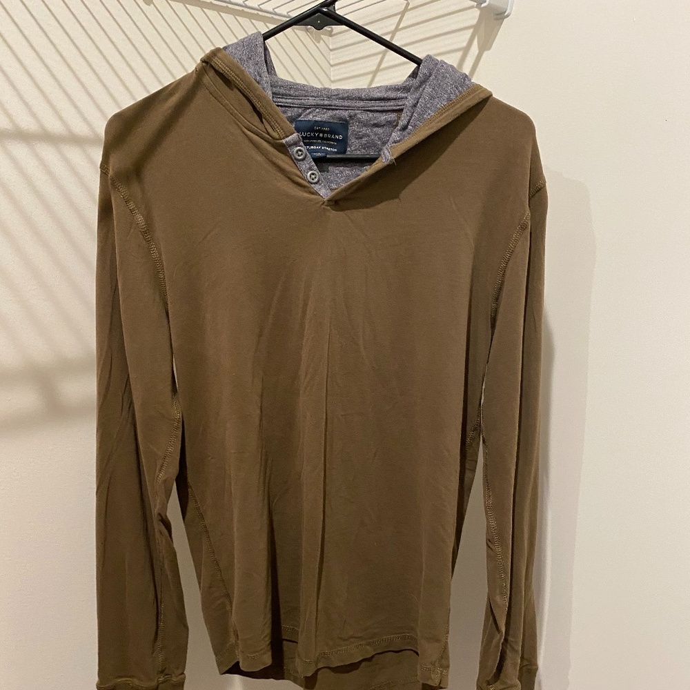 LUCKY BRAND HOODIE - MALE SMALL